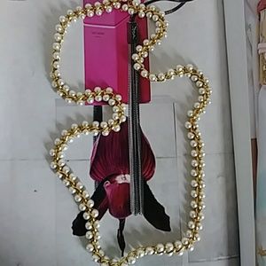 PEARL + Gold plated NECKLACE